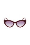 KARL LAGERFELD KL6047S Lunettes de Soleil, Burgundy, 5219 aux Femmes