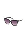 Guess GU7878 Lunettes de Soleil, Noir Brillant, 53/16/140 Femme