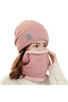 ARVALOLET 2 pièces/ensemble tube écharpe cagoule masque visage masque visage hiver chaud cyclisme écharpe polaire chapeau hom