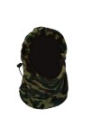 Cicilin Unisexe Cagoule de Masque Garder Chaud Cache-Oreilles Nez Tête Tour de Cou Enfant Adulte en Polaire Doublure Camoufla