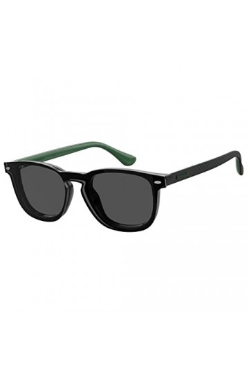 Havaianas Botafogo/CS Sunglasses, 7ZJ/IR Black Green, 49 Unisex