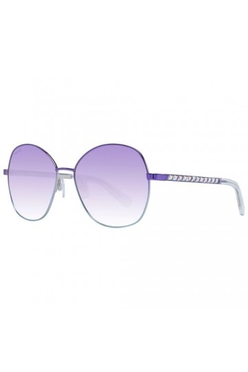 Swarovski Lunettes de soleil pour femme Violet, Violet/autre/dégradé ou violet miroir, 58/16/135