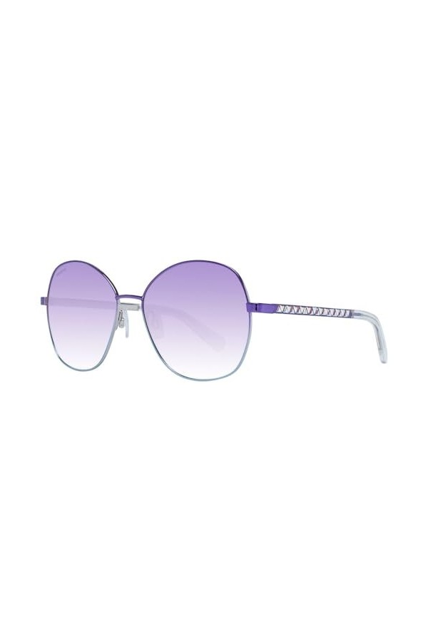 Swarovski Lunettes de soleil pour femme Violet, Violet/autre/dégradé ou violet miroir, 58/16/135