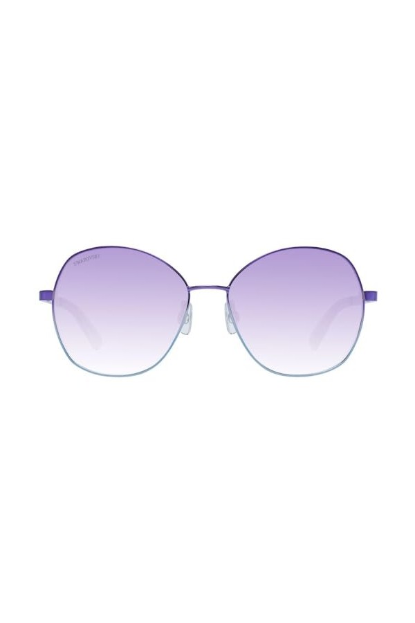 Swarovski Lunettes de soleil pour femme Violet, Violet/autre/dégradé ou violet miroir, 58/16/135