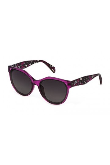 Police Lunettes de soleil femme SPLC22E-5809AH, aubergine, 58/15/140