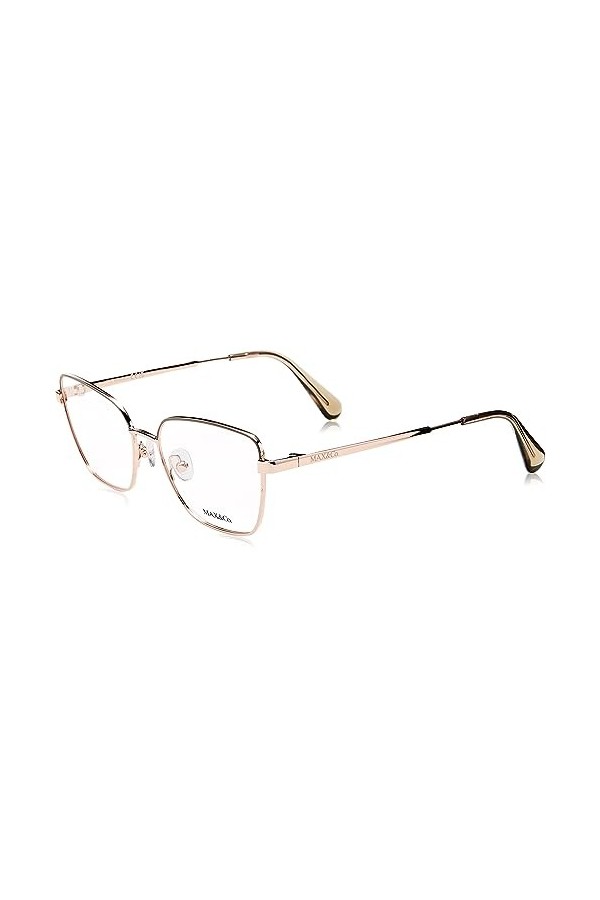 MAX &CO MO5068 Lunettes de Soleil, Rose/Or, 53/16/140 Femme