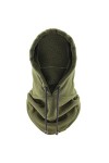 WSLCN Cagoule Polaire Coupe-Vent Masque de Ski Thermique Unisexe Chaud Couvre-Visage Respirant Cache-Cou Épais pour Sports de