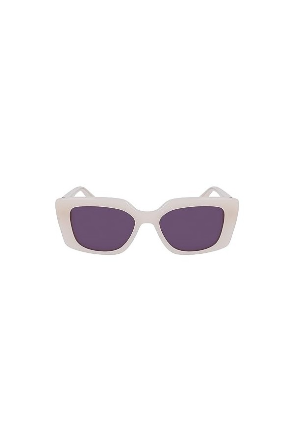 KARL LAGERFELD KL6125S Lunettes de Soleil, Milk, Taille Unique Femme