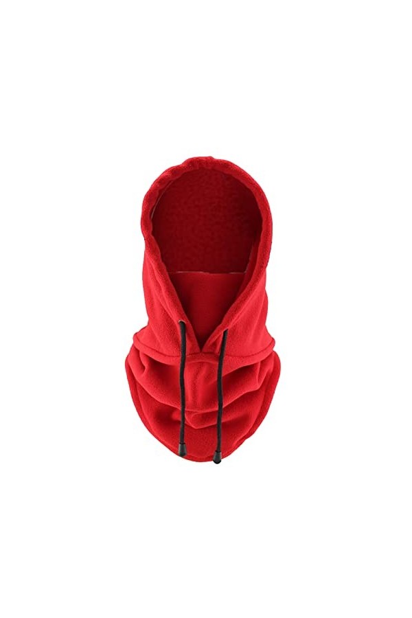 WSLCN Cagoule Polaire Coupe-Vent Masque de Ski Thermique Unisexe Chaud Couvre-Visage Respirant Cache-Cou Épais pour Sports de