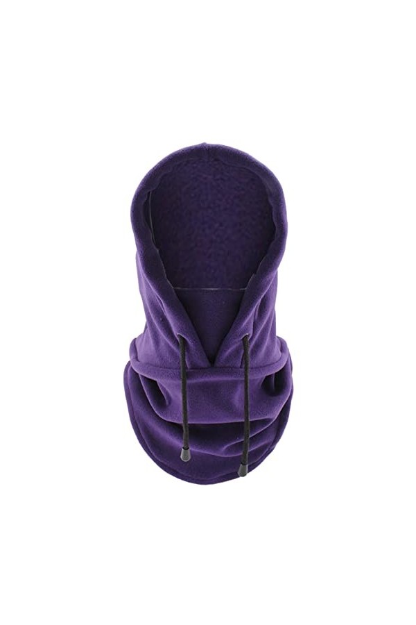 WSLCN Cagoule Polaire Coupe-Vent Masque de Ski Thermique Unisexe Chaud Couvre-Visage Respirant Cache-Cou Épais pour Sports de