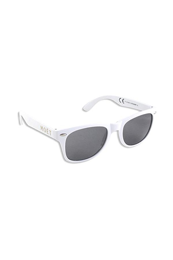 Moët & Chandon Champagne Ice Imperial Moet fête Jour Lunettes de Soleil Design Unisexe pour Femme et Homme Cool Piscine Beach