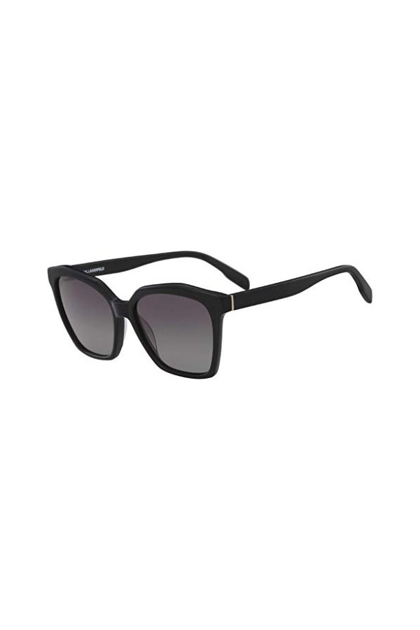 KARL LAGERFELD KL957S Acetate Lunettes de soleil Black unisexe pour adulte, multicolore, standard