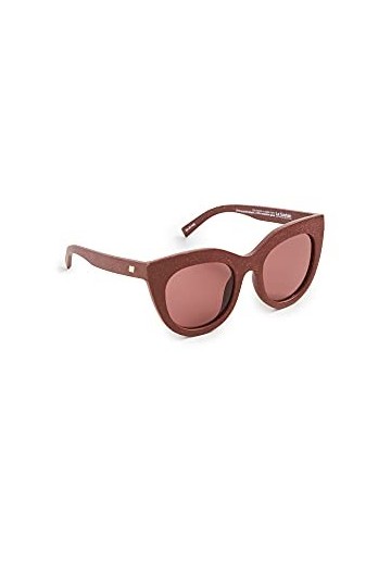 Le Specs Air Grass Le Sustain Lunettes de soleil pour femme Forme rétro CatEye, 271 Rouille