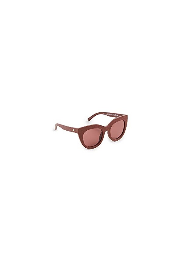 Le Specs Air Grass Le Sustain Lunettes de soleil pour femme Forme rétro CatEye, 271 Rouille