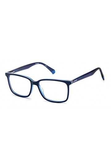 Polaroid PLD D394 Sunglasses, ZX9/15 Blue Azure, 55 Unisex