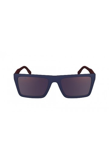 LACOSTE L6009S Lunettes de Soleil, Matte Blue, Taille Unique Homme