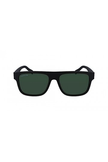 LACOSTE L6001S Lunettes de Soleil, Matte Black, Taille Unique Homme