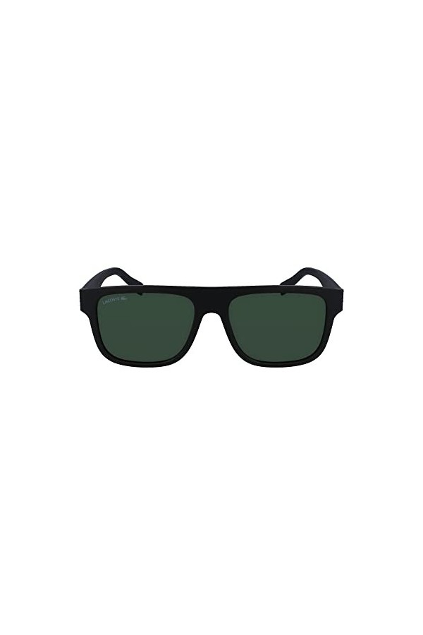 LACOSTE L6001S Lunettes de Soleil, Matte Black, Taille Unique Homme
