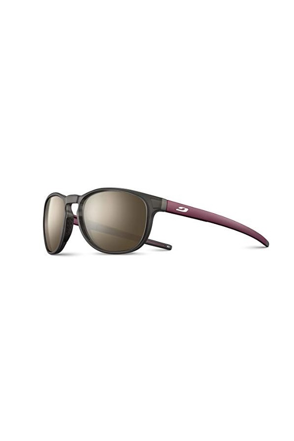 Julbo ELEVATE Lunettes de soleil Femme Noir Translucide/Bordeaux FR : M Taille Fabricant : M