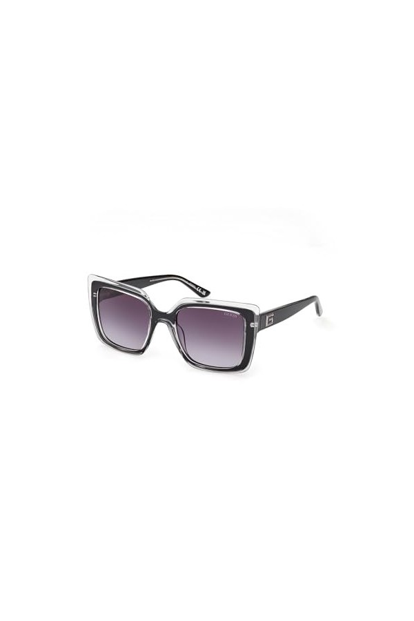 Guess Gu7908 Lunettes de Soleil Femme, Multicolore-Noir, Taille Unique