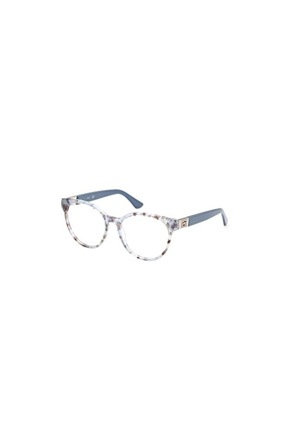 GUESS GU2909 Lunettes de Soleil, Blue/Other, 53 Femme