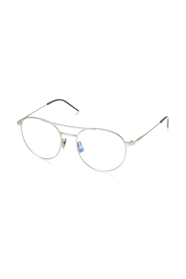 Italia Independent 5306i Lunettes de Soleil, Argent Silver , 54 Homme