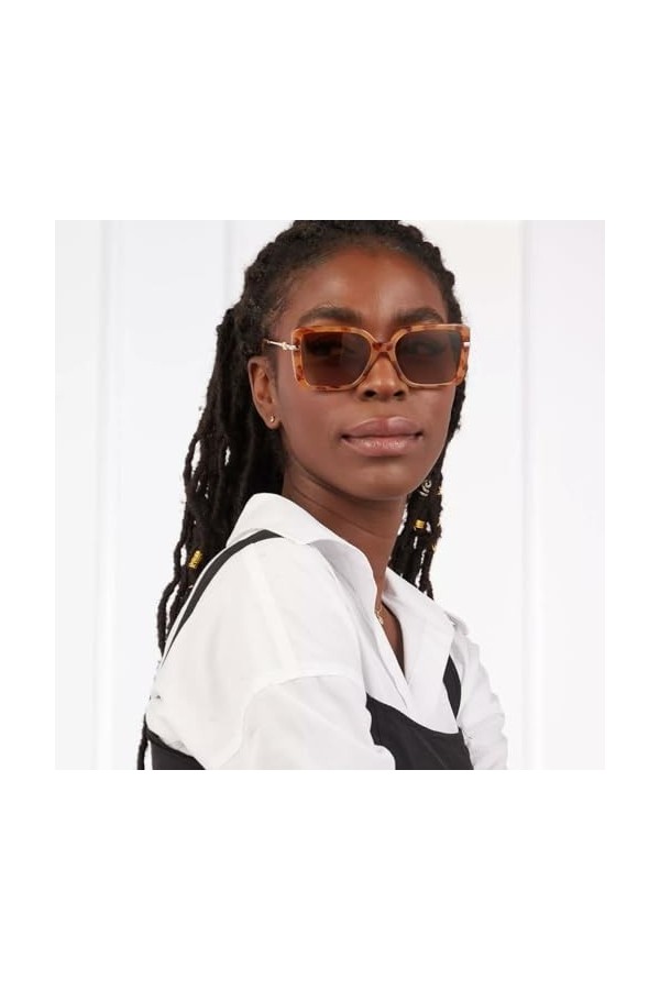 Michael Kors Lunettes de Soleil, Multicolore, 55 Mixte