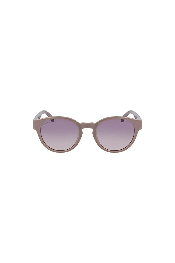 LACOSTE L6000S Lunettes de Soleil, Light Grey, Taille Unique Femme