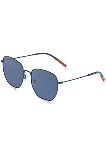 Tommy Hilfiger TJ 0034/F/S Lunettes de Soleil, Matte Blue, 59 Homme