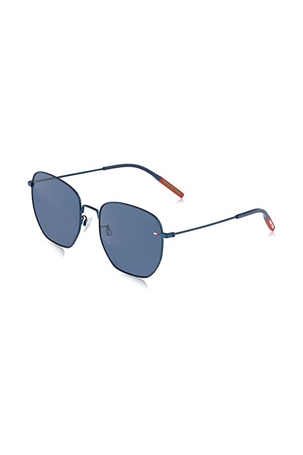 Tommy Hilfiger TJ 0034/F/S Lunettes de Soleil, Matte Blue, 59 Homme