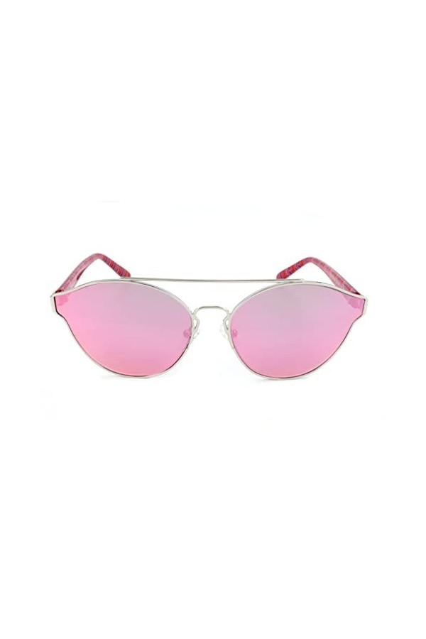 Missoni Femme 8029224794184 Lunettes de Soleil, Cadre : Gunmetalal-stmiss-Lentille: Bleu-Rose, Taille Unique