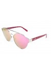 Missoni Femme 8029224794184 Lunettes de Soleil, Cadre : Gunmetalal-stmiss-Lentille: Bleu-Rose, Taille Unique