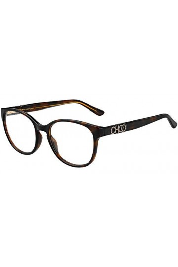 Jimmy Choo JC240 Lunettes de Soleil, Dark Havana / 00 Demo Lens, 52 Femme