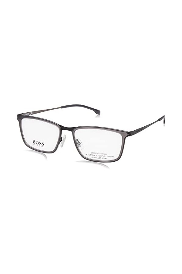 Hugo Boss Boss 1242 Sunglasses, WCN/18 MTGREY Black, 56 Unisex