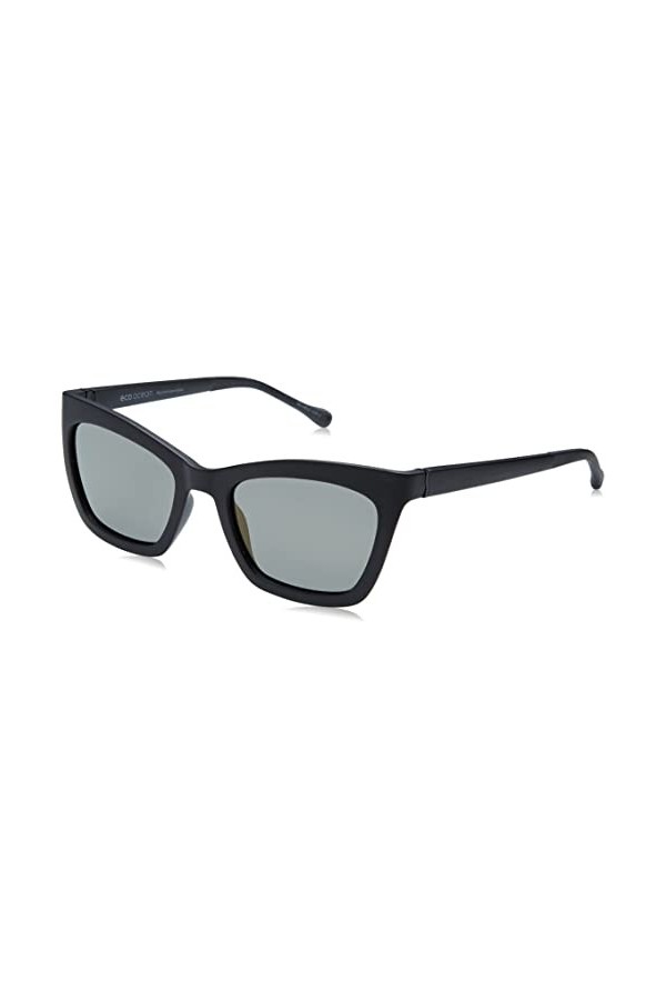 MODO & ECO Dune Lunettes de Soleil, Noir, 53 Femme