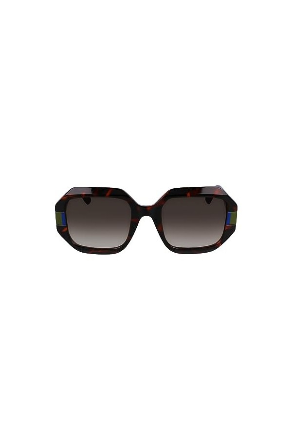 KARL LAGERFELD KL6124S Lunettes de Soleil, Tortoise, Taille Unique Femme