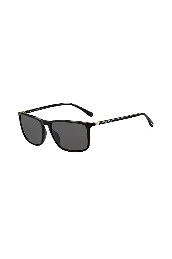 BOSS 0665/s/it Sunglasses, 2M2/IR Black Gold, Taille Unique Unisex