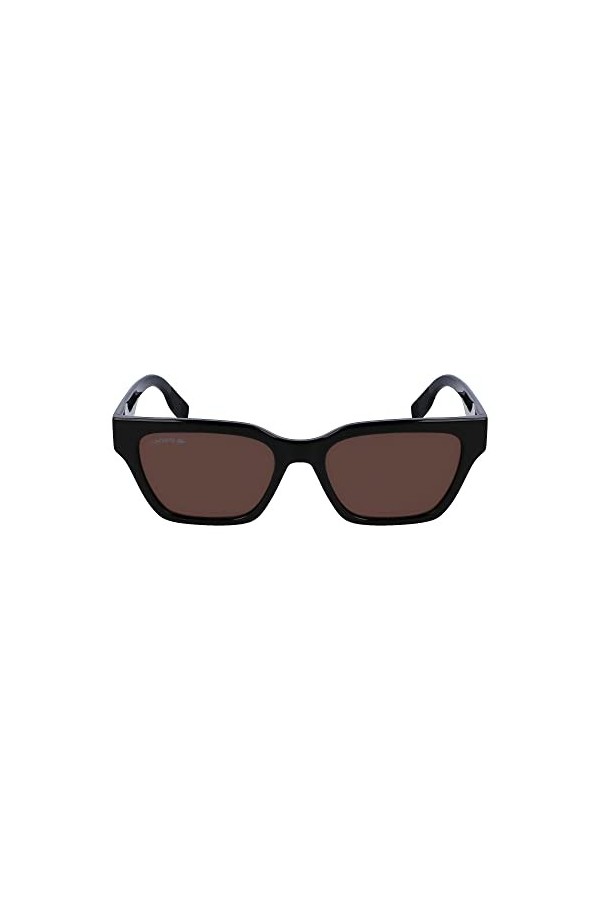 LACOSTE L6002S Lunettes de Soleil, Black, Taille Unique Femme