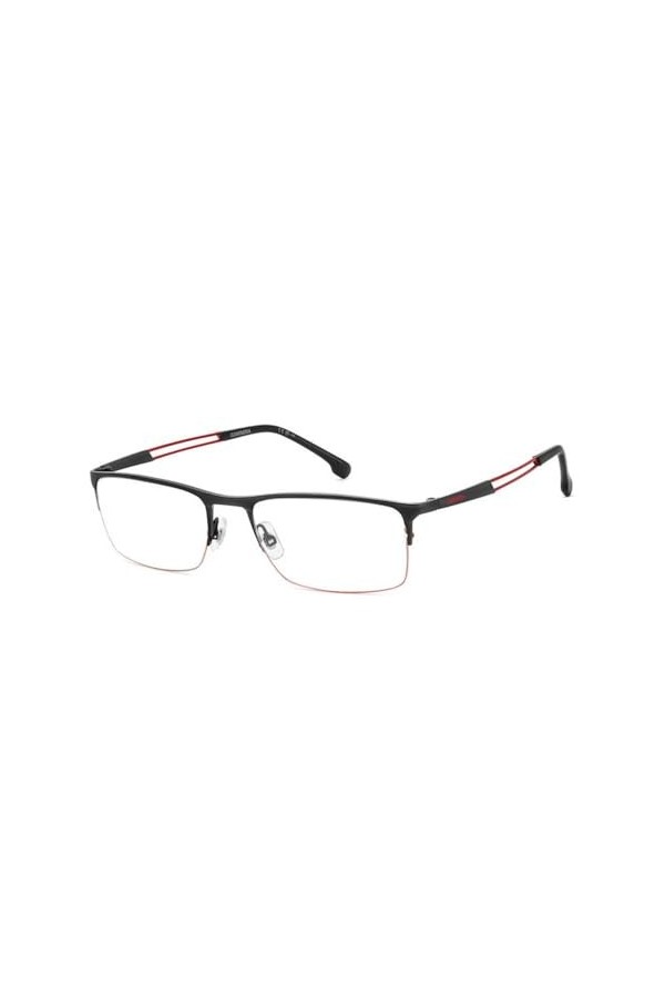 Carrera Mens Glasses 8899 Blx 55/19/140 Sunglasses, BLX/19 MT BLK Red, 55 Unisex