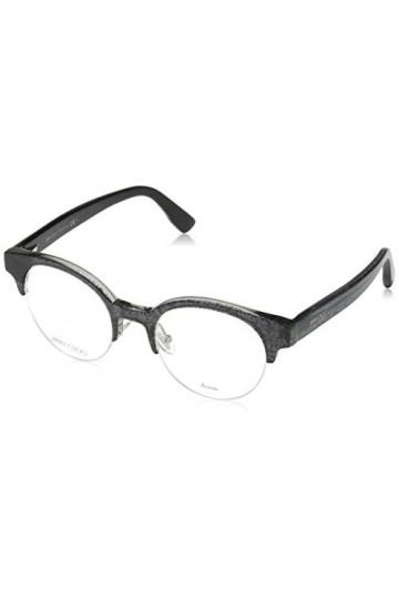 Jimmy Choo Brillengestelle Jc60 Lunettes de Soleil, Noir Schwarz , 50.0 Femme