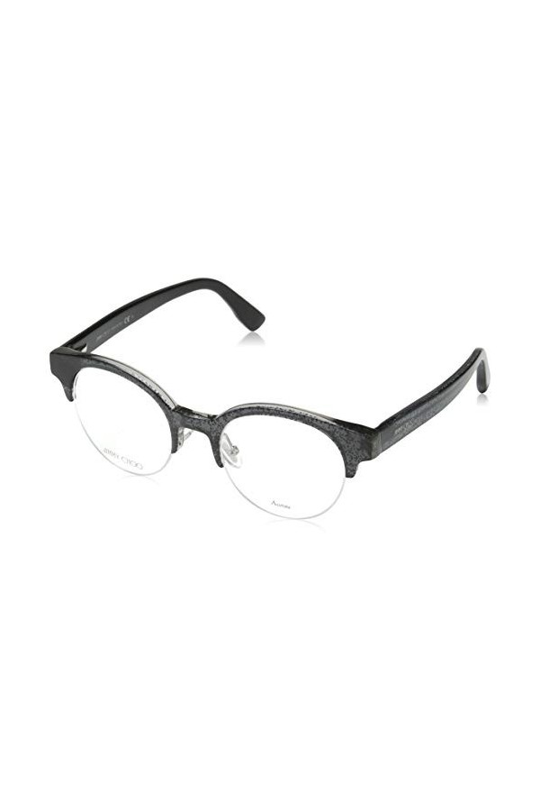 Jimmy Choo Brillengestelle Jc60 Lunettes de Soleil, Noir Schwarz , 50.0 Femme