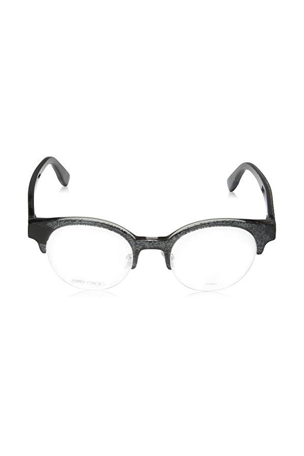 Jimmy Choo Brillengestelle Jc60 Lunettes de Soleil, Noir Schwarz , 50.0 Femme