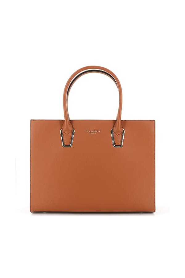 FLORA CO PARIS Grand Sac A Main Femme Cours Lycée - Sac Cabas Porté Epaule A4 Rectangle - Sac Ville Shopping Fourre-Tout Trav