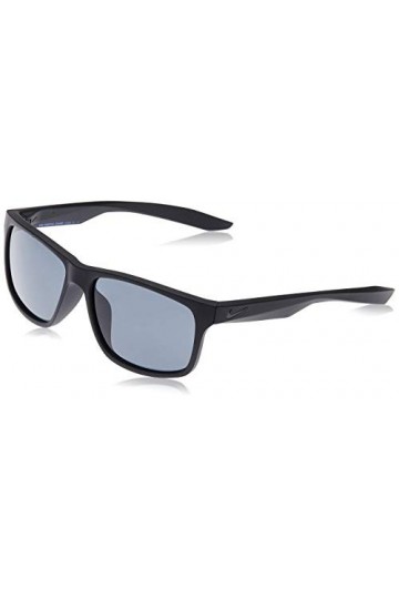 Nike Essential Chaser Ev0999 59 Sunglasses, 001 MT Black w Dark Grey, Unisex