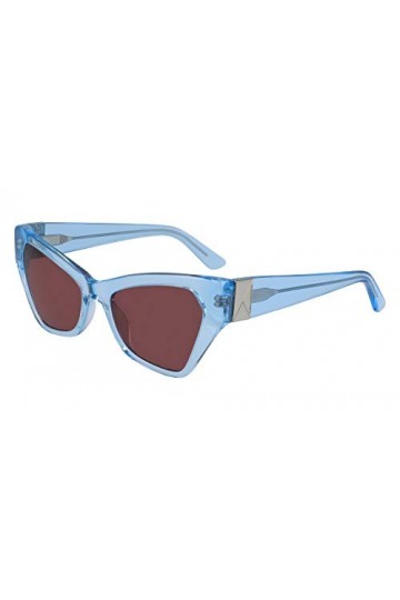 KARL LAGERFELD Womens KARL KONCEPT Femmes Lunettes de soleil, TURQUOISE TRANSPARENT, 53