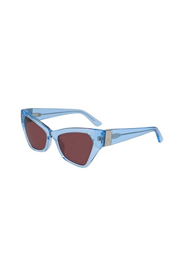 KARL LAGERFELD Womens KARL KONCEPT Femmes Lunettes de soleil, TURQUOISE TRANSPARENT, 53