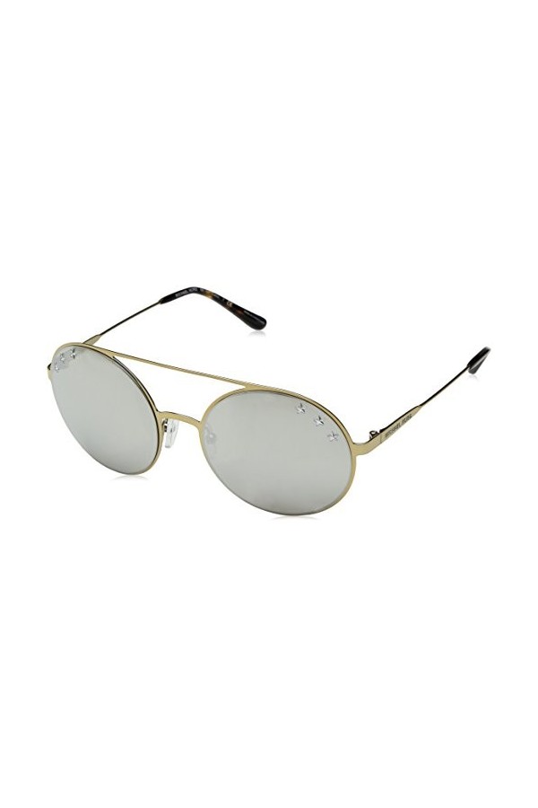 MICHAEL KORS Cabo 11936G 55 Montures de Lunettes, Or Pale Gold/Tone/Silver Mirror , Femme
