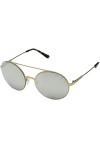 MICHAEL KORS Cabo 11936G 55 Montures de Lunettes, Or Pale Gold/Tone/Silver Mirror , Femme