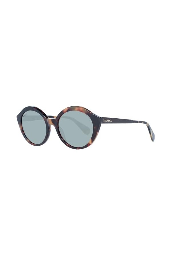 MAX &CO MO0030 Lunettes de Soleil, Havana coloré, 54/19/140 Femme