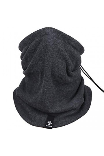 Femmes Hommes Plus Chaud Hiver Cou Guêtre Bandana Ski Tube écharpe Cagoule Masque de Couverture du Visage Noir 